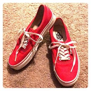 Classic Red Vans